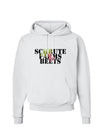 Schrute Farms Beets Hoodie Sweatshirt by TooLoud-Hoodie-TooLoud-White-Small-Davson Sales