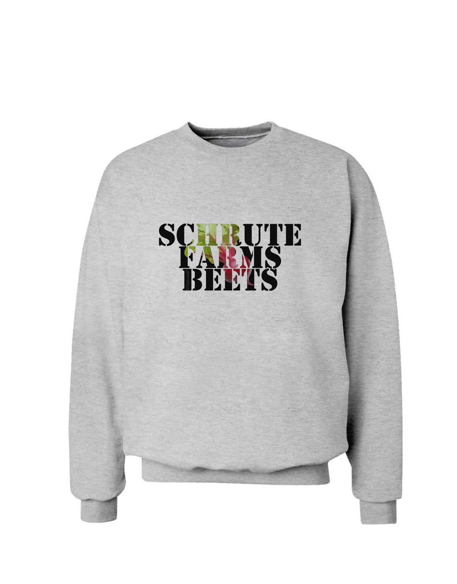 Schrute Farms Beets Sweatshirt by TooLoud-Sweatshirts-TooLoud-White-Small-Davson Sales