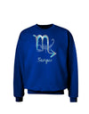 Scorpio Symbol Adult Dark Sweatshirt-Sweatshirts-TooLoud-Deep-Royal-Blue-Small-Davson Sales