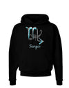 Scorpio Symbol Dark Hoodie Sweatshirt-Hoodie-TooLoud-Black-Small-Davson Sales