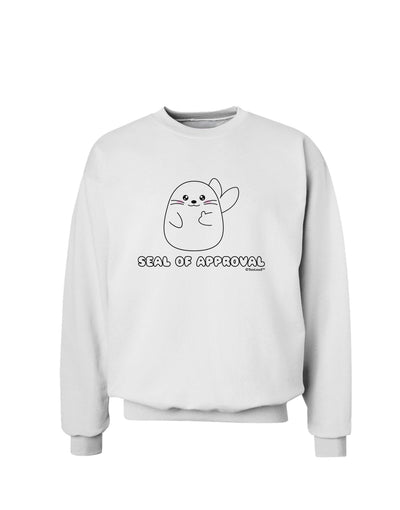 Seal of Approval Sweatshirt by TooLoud-Sweatshirts-TooLoud-White-Small-Davson Sales