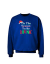 Season To Be Drunk Adult Dark Sweatshirt-Sweatshirts-TooLoud-Deep-Royal-Blue-Small-Davson Sales