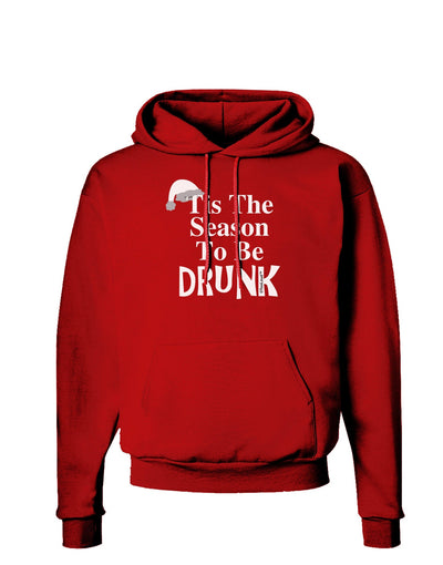 Season To Be Drunk BnW Dark Hoodie Sweatshirt-Hoodie-TooLoud-Red-Small-Davson Sales