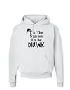 Season To Be Drunk BnW Hoodie Sweatshirt-Hoodie-TooLoud-White-Small-Davson Sales