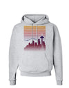 Seattle Skyline Sunrise Hoodie Sweatshirt-Hoodie-TooLoud-AshGray-Small-Davson Sales