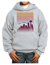 Seattle Skyline Sunrise Youth Hoodie Pullover Sweatshirt-Youth Hoodie-TooLoud-Ash-XS-Davson Sales