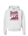 Seattle Washington Sunset Hoodie Sweatshirt-Hoodie-TooLoud-White-Small-Davson Sales