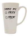 Select an Unchecked 16 Ounce Conical Latte Coffee Mug - TooLoud-Conical Latte Mug-TooLoud-White-Davson Sales