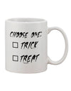 Select an Unchecked Printed 11 oz Coffee Mug - TooLoud-11 OZ Coffee Mug-TooLoud-White-Davson Sales