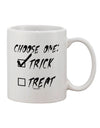 Select the Perfect Option - Cleverly Designed 11 oz Coffee Mug - TooLoud-11 OZ Coffee Mug-TooLoud-White-Davson Sales