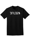 #selfie Mirrored Adult Dark T-Shirt-Mens T-Shirt-TooLoud-Black-Small-Davson Sales