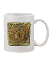 Sepia Printed Stone Carving 11 oz Coffee Mug - Expertly Crafted Drinkware-11 OZ Coffee Mug-TooLoud-White-Davson Sales