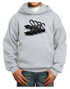 Seven Swans A Swimming Youth Hoodie Pullover Sweatshirt-Youth Hoodie-TooLoud-Ash-XS-Davson Sales