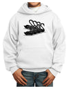 Seven Swans A Swimming Youth Hoodie Pullover Sweatshirt-Youth Hoodie-TooLoud-White-XS-Davson Sales