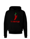 Seventy-Five Percent Mexican Dark Hoodie Sweatshirt-Hoodie-TooLoud-Black-Small-Davson Sales