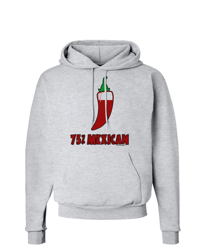 Seventy-Five Percent Mexican Hoodie Sweatshirt-Hoodie-TooLoud-AshGray-Small-Davson Sales