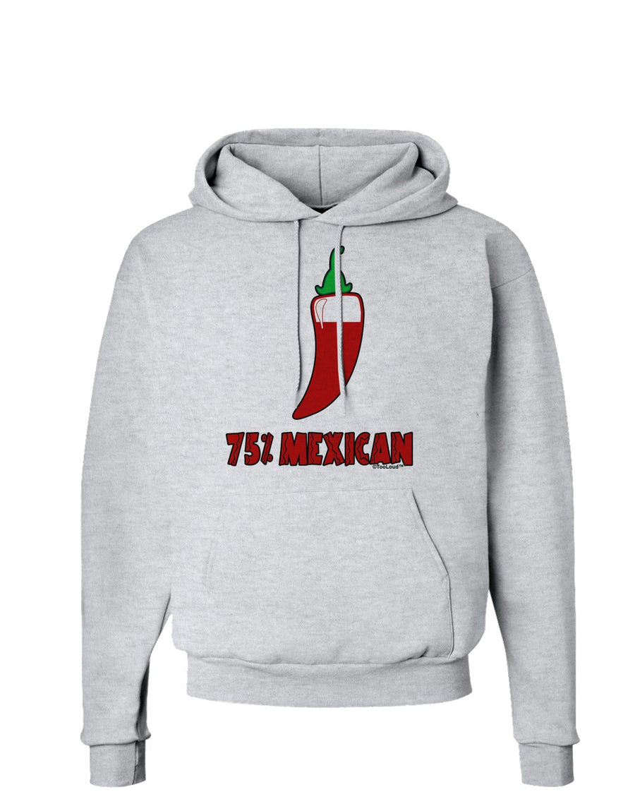 Seventy-Five Percent Mexican Hoodie Sweatshirt-Hoodie-TooLoud-White-Small-Davson Sales