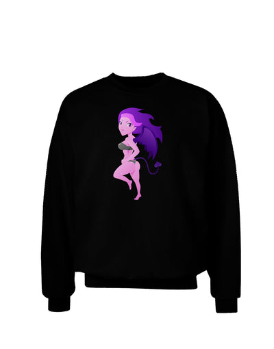 Sexy Succubus - Halloween Design Adult Dark Sweatshirt-Sweatshirts-TooLoud-Black-Small-Davson Sales