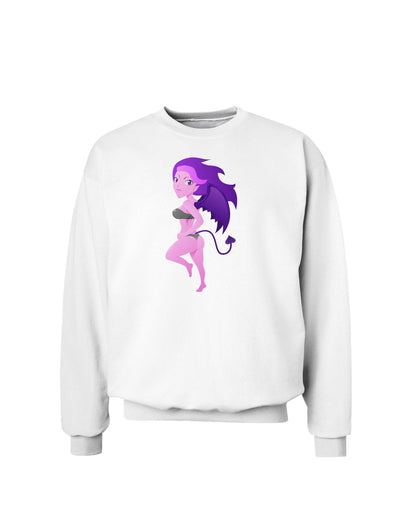 Sexy Succubus - Halloween Design Sweatshirt-Sweatshirts-TooLoud-White-Small-Davson Sales