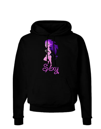 Sexy Succubus - Sexy Text Dark Hoodie Sweatshirt-Hoodie-TooLoud-Black-Small-Davson Sales