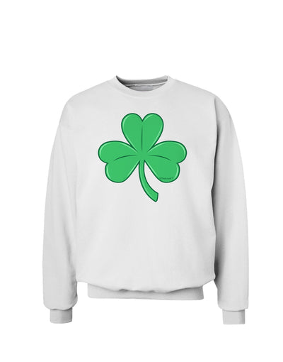 Shamrock Vector Design Sweatshirt by TooLoud-Sweatshirts-TooLoud-White-Small-Davson Sales