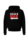 She's BAE - Left Arrow Dark Hoodie Sweatshirt-Hoodie-TooLoud-Black-Small-Davson Sales