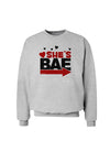 She's BAE - Right Arrow Sweatshirt-Sweatshirts-TooLoud-AshGray-Small-Davson Sales