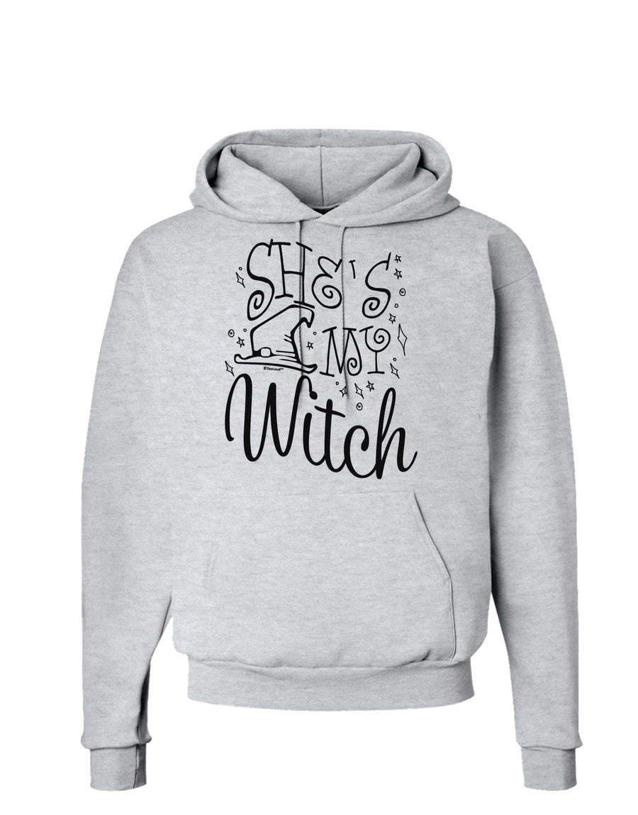 She's My Witch Hoodie Sweatshirt White 3XL Tooloud