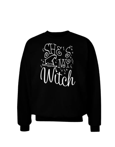 She's My Witch Sweatshirt-Sweatshirts-TooLoud-Black-Small-Davson Sales