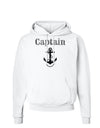 Ship Captain Nautical Anchor Boating Hoodie Sweatshirt-Hoodie-TooLoud-White-Small-Davson Sales