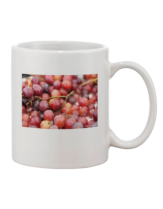 Shop Local - Grapes Printed 11 oz Coffee Mug - TooLoud-11 OZ Coffee Mug-TooLoud-White-Davson Sales