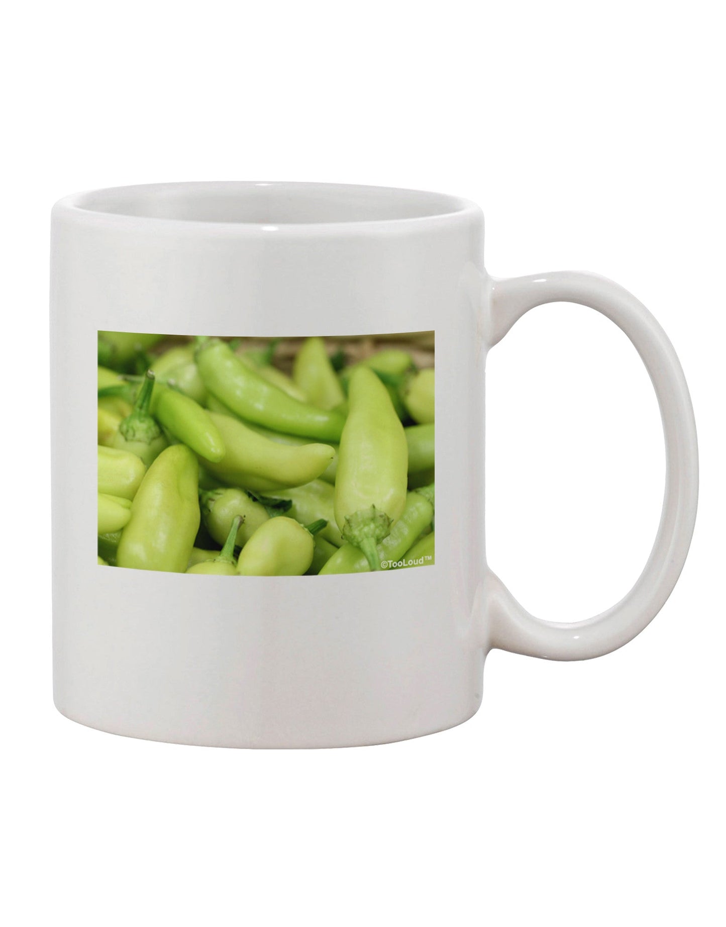 Shop Local - Jalapenos Printed 11 oz Coffee Mug - TooLoud-11 OZ Coffee Mug-TooLoud-White-Davson Sales