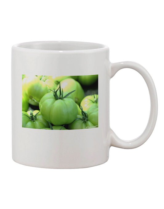 Shop Local - Vibrant Green Tomatoes Printed 11 oz Coffee Mug - TooLoud-11 OZ Coffee Mug-TooLoud-White-Davson Sales