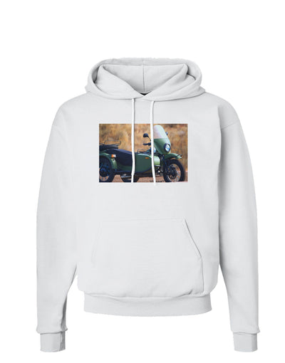 Sidecar Motorcycle Photo Hoodie Sweatshirt-Hoodie-TooLoud-White-Small-Davson Sales