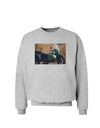 Sidecar Motorcycle Photo Sweatshirt-Sweatshirt-TooLoud-AshGray-Small-Davson Sales