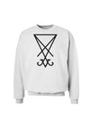 Sigil of Lucifer - Seal of Satan Sweatshirt-Sweatshirts-TooLoud-White-Small-Davson Sales