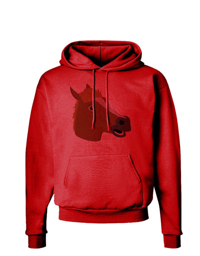 Silly Cartoon Horse Head Hoodie Sweatshirt-Hoodie-TooLoud-Red-Small-Davson Sales