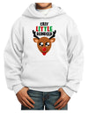 Silly Little Reindeer Matching Deer Youth Hoodie Pullover Sweatshirt-Youth Hoodie-TooLoud-White-XS-Davson Sales