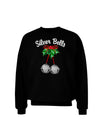 Silver Bells Adult Dark Sweatshirt by-Sweatshirts-TooLoud-Black-Small-Davson Sales