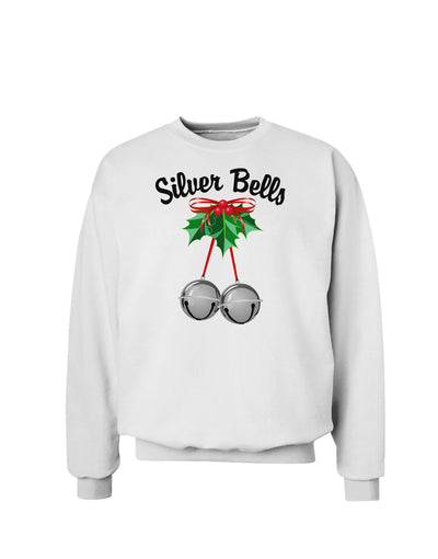 Silver Bells Sweatshirt by-Sweatshirts-TooLoud-White-Small-Davson Sales