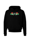 Single All the Way - holly Dark Hoodie Sweatshirt-Hoodie-TooLoud-Black-Small-Davson Sales