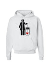 Single and Happy - Single Woman Hoodie Sweatshirt by TooLoud-Hoodie-TooLoud-White-Small-Davson Sales