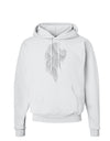 Single Left Angel Wing Design - Couples Hoodie Sweatshirt