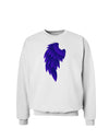 Single Left Dark Angel Wing Design - Couples Sweatshirt-Sweatshirts-TooLoud-White-Small-Davson Sales