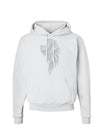 Single Right Angel Wing Design - Couples Hoodie Sweatshirt-Hoodie-TooLoud-White-Small-Davson Sales