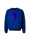 Single Right Dark Angel Wing Design - Couples Adult Dark Sweatshirt-Sweatshirts-TooLoud-Deep-Royal-Blue-Small-Davson Sales