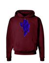 Single Right Dark Angel Wing Design - Couples Dark Hoodie Sweatshirt-Hoodie-TooLoud-Maroon-Small-Davson Sales