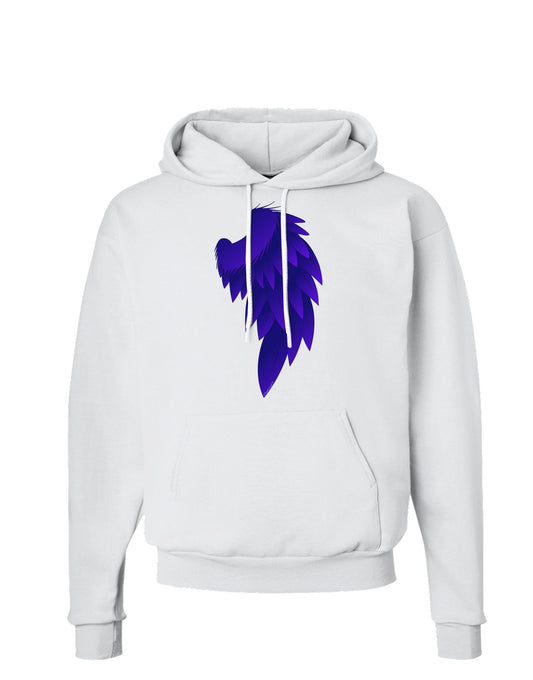 Single Right Dark Angel Wing Design - Couples Hoodie Sweatshirt-Hoodie-TooLoud-White-Small-Davson Sales