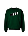 Six Geese A laying Adult Dark Sweatshirt-Sweatshirts-TooLoud-Deep-Forest-Green-Small-Davson Sales