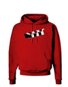 Six Geese A laying Dark Hoodie Sweatshirt-Hoodie-TooLoud-Red-Small-Davson Sales